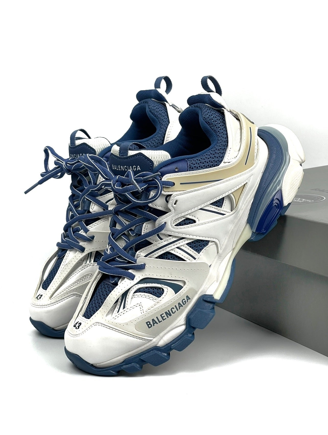 Balenciaga Track Blue/White